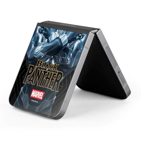 Marvel Black Panther Wakanda Salute Galaxy Z Flip6 Skin